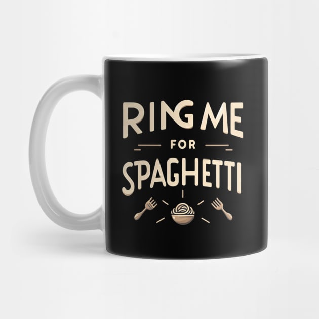 ring me for spaghetti by CreationArt8
